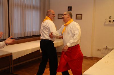 Karl-Hermann und Stefano ...