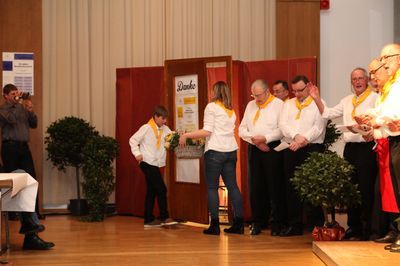 W&auml;renddessen machten Lea und Joscha ...